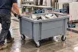 Fixed-Wall HDPE Pallet Box, ANB-NC01, photo 2 of 8