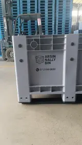 600L Solid Plastic Pallet Box, ANB-PB-600, photo 3 of 11